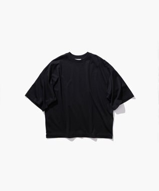 ATON SUVIN 60/2 | ワイドスリーブＴシャツ BLACK