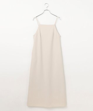 #Newans ナローシルエットワンピース ベージュ