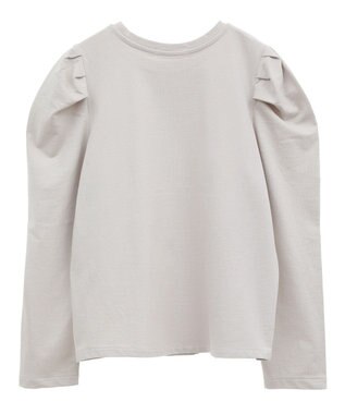 AMERICAN HOLIC ミニ裏毛ショルダータックプルオーバー Light Gray