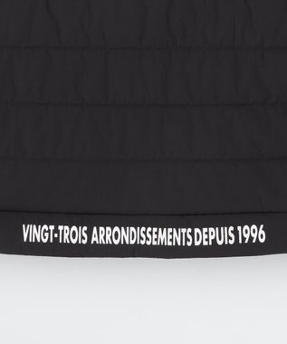 23区GOLF 【MEN/キングサイズ】【防風/撥水/ストレッチ】【袖取り外しで2WAY】キルティング ブルゾン ブラック系