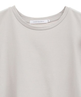 AMERICAN HOLIC ミニ裏毛ショルダータックプルオーバー Light Gray