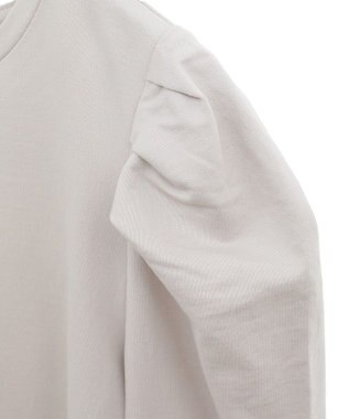 AMERICAN HOLIC ミニ裏毛ショルダータックプルオーバー Light Gray