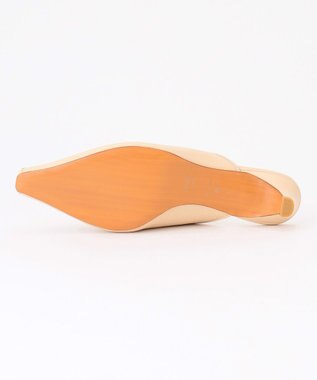 BEIGE， 【一部店舗限定】HENRI EN VARGO / IPINA オープントゥパンプス Ecru