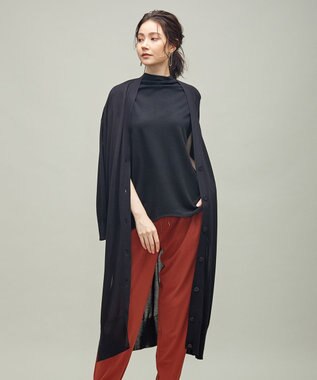 ICB L 【マガジン掲載】Stiffen ロング カーディガン（番号CH62）