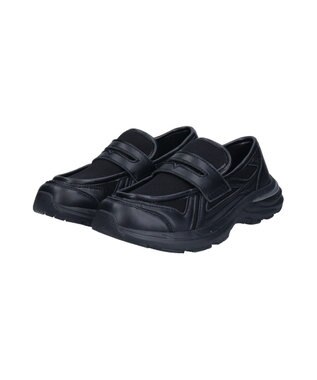 Bridget Birkin 【VINCULUM】スニーカーソールローファー ブラックコンビ