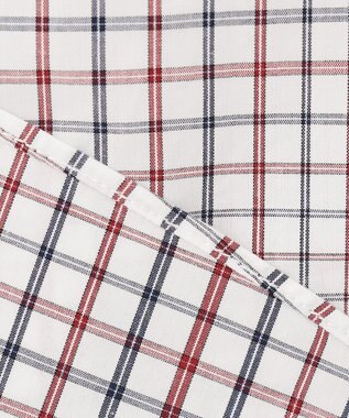 J.PRESS MEN ポプリンマルチチェック ボタンダウンシャツ ワイン系3