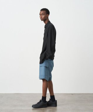 ATON HIGH STRETCH NYLON | カーゴショーツ - UNISEX LIGHT BLUE