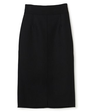 BEIGE， CHAMPIONNET  / ウールメルトン  Iラインスカート