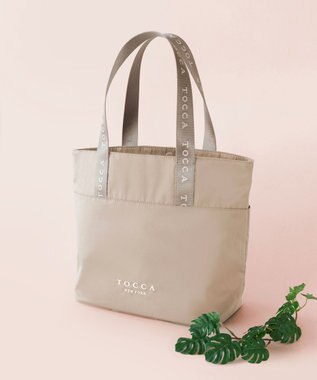 TOCCA 【WEB＆一部店舗限定】CIELO LOGO TOTE トートバッグ 【新色】ライトベージュ系