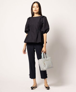 TOCCA 【洗える・消臭】BUTTERFLIES UTOPIA ブラウス ネイビー系