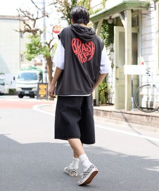 WEGO 【ユニセックス着用ITEM/2点SET】パーカーアンサンブルT（SS） スミクロ