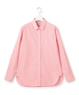 23区 【Oggi4月号掲載/洗える】CANCLINI ベーシック シャツ ピンクストライプ