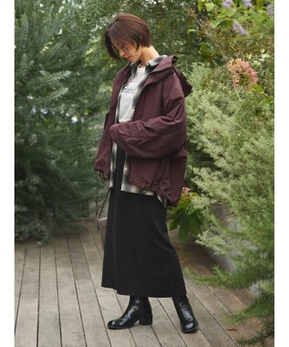 Green Parks 撥水加工　２Ｗａｙナイロンブルゾン Brown