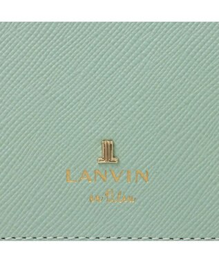 LANVIN en Bleu リュクサンブール 二つ折りコンパクト財布 ミント