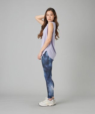 Chacott Chacott BALANCE EasyCare+ノースリーブＴシャツ モーブ