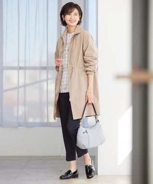 J.PRESS LADIES 【WEB限定カラーあり・2way】 ナイロン ショルダー バッグ ブルー系
