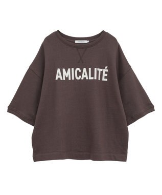 AMERICAN HOLIC アソートロゴルーズドルマンプルオーバー Brown