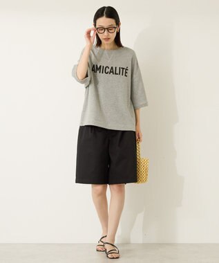 AMERICAN HOLIC アソートロゴルーズドルマンプルオーバー Light Gray Mixture