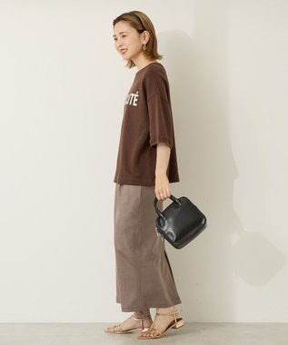 AMERICAN HOLIC アソートロゴルーズドルマンプルオーバー Brown