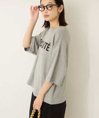 AMERICAN HOLIC アソートロゴルーズドルマンプルオーバー Light Gray Mixture