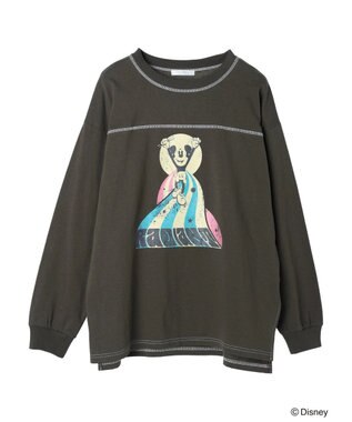 Green Parks Ｄｉｓｎｅｙ／配色ステッチチュニックIII Charcoal Gray