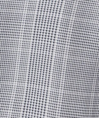 ANY 【洗濯機可能】プリントブラウス グレー系チェック