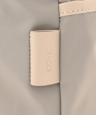 Y'SACCS アシメファスナーポケットリュック ベージュ