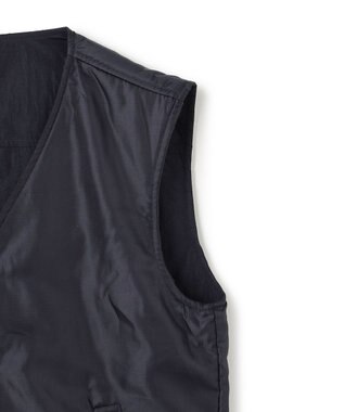 JOSEPH HOMME 【2WAY】パデットニットブロック　リバーシブルベスト ネイビー系