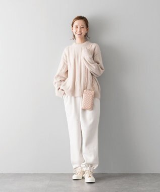 MIYABIYA La quoh with kirakaracho 南蛮七宝プリントレザー スマホポシェット 鴇色(ピンク)