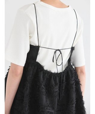 AMERICAN HOLIC ジャガードキャミソール Black