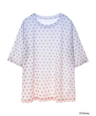 Green Parks ミッキーフレンド／シアープリント半袖プルオーバー Multi