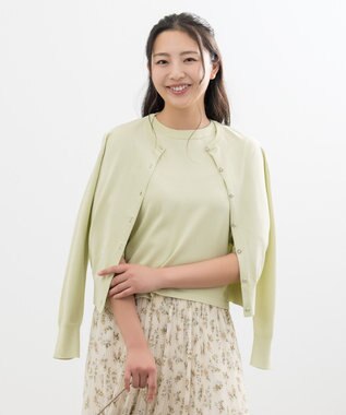 ONWARD Reuse Park 【組曲】ニット春夏 グリーン