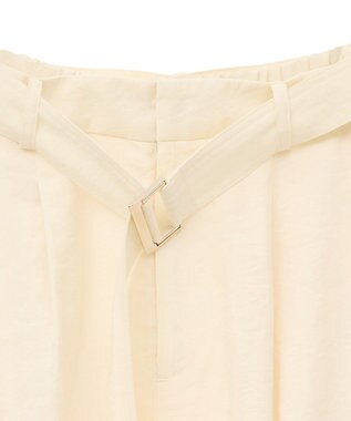 YECCA VECCA ベルテッドカーゴパンツ Ivory