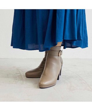 Riz raffinee <Riz raffinee>【2WAY】ベルト付ストームショートブーツ オーク