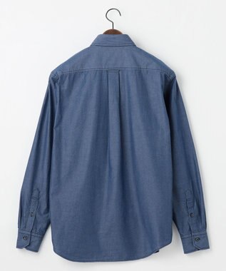 JOSEPH ABBOUD 【キングサイズ・新たな環境配慮型素材使用】サスティナブルファブリック  テンセルツイル  シャツ ネイビー系