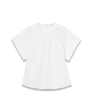 JOSEPH コットンポプリン　ブラウス　FASSIA White