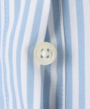 J.PRESS LADIES L 【WEB限定カラーあり】コンパクトエステネージュ スキッパー ブラウス 【WEB限定】サックスストライプ系2