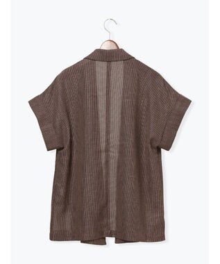 Te chichi カラミメッシュジャケット《2026 SUMMER LOOK item》 ブラウン