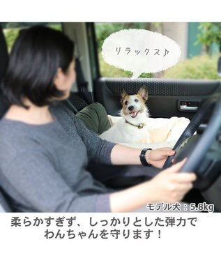 PET PARADISE ドライブ カドラー《グレー/カーキ》【小型犬・多頭用】 グレー