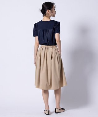 TOCCA 【洗える】PRESENT RIBBON Tシャツ ネイビー系