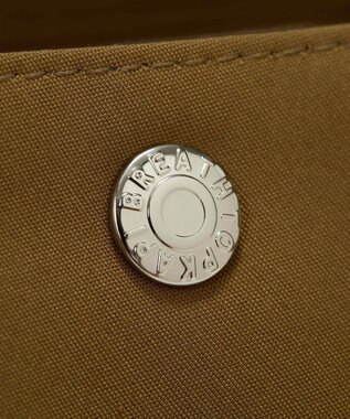 TOPKAPI 【Breath TOPKAPI】FRAME フレーム レザーベルト ワイド ミニ トートバッグ キャメル