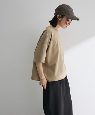 Green Parks ・ＳＵＧＡＲ　ＳＰＯＯＮ　スウェットＴＥＥ Dark Beige