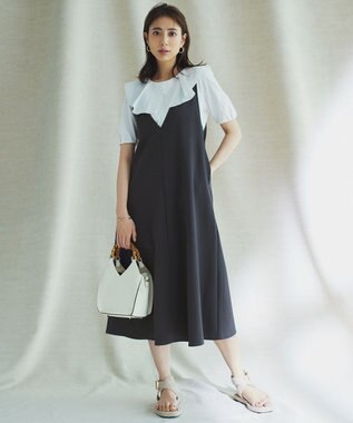 23区 【CLASSY.6月号掲載】LORISTELLA バンブーハンドル ショルダーバッグ ホワイト系