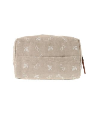 genten クロスパンチングインナースペース ポーチ チャ