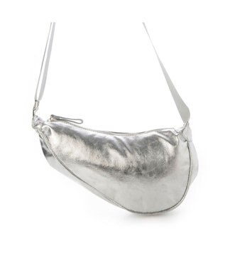 UNBILLION カシュカシュ cachecache / アシンメトリーメタリックショルダーバッグ