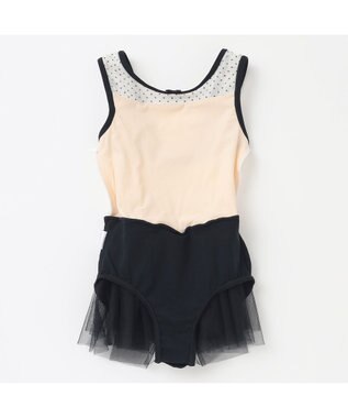 Chacott スカート付レオタード オフホワイト