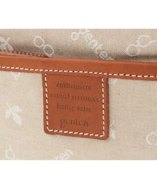 genten クロスパンチングインナースペース ポーチ チャ