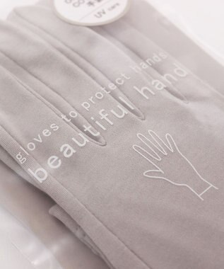 ORuKuBET 【WOMEN】ORGANIC COTTON グローブ 【 UVカット・オーガニックコットン・タッチパネル対応・日本製 】 ライトグレー
