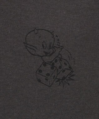 WEGO 【ユニセックス着用ITEM/裏起毛】HOTSTUFFグラフィックプルオーバー スミクロ