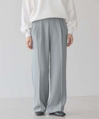 AMERICAN HOLIC 美・美・美Ｗクロスストレッチスラックスパンツ Gray